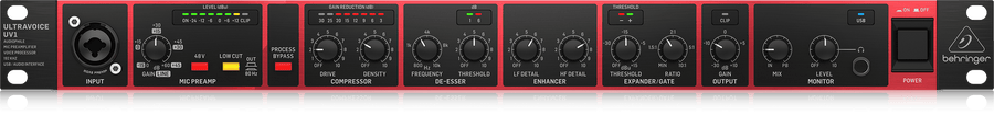Behringer UV1 Mic Preamp / Vocal Processor / USB Interface