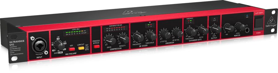 Behringer UV1 Mic Preamp / Vocal Processor / USB Interface