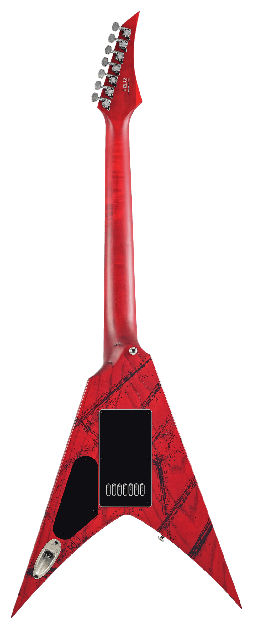 Solar V1.7 Canibalismo 7-String Electric Guitar  - Blood Red Open Pore