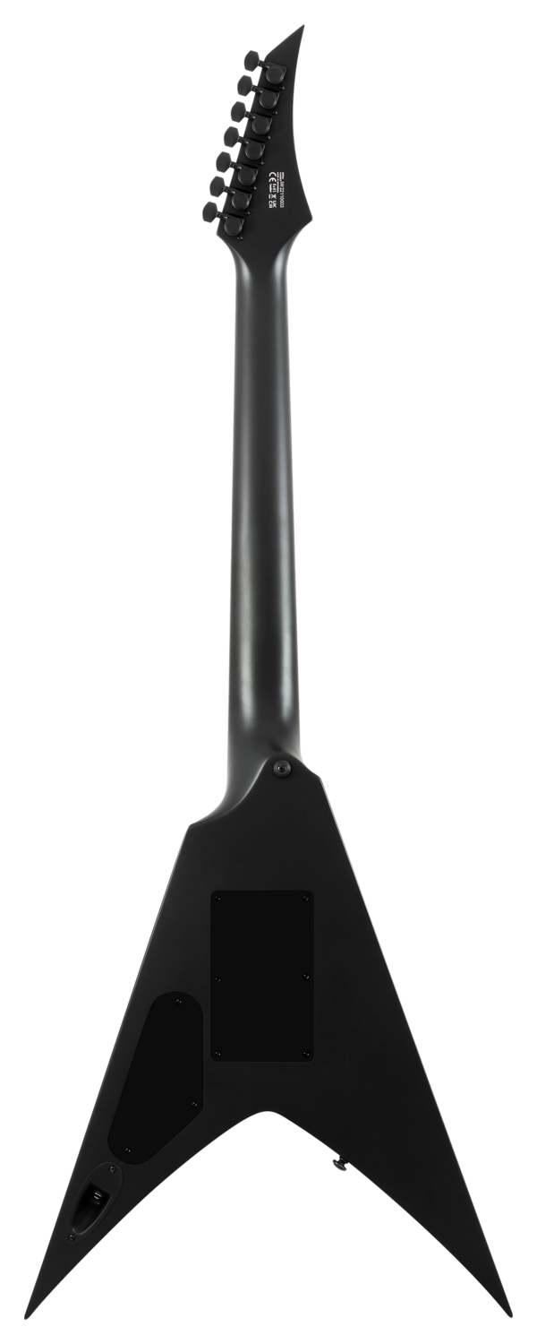 Solar V1.7FR SVART+ 7-String Electric Guitar  - Carbon Black Matte