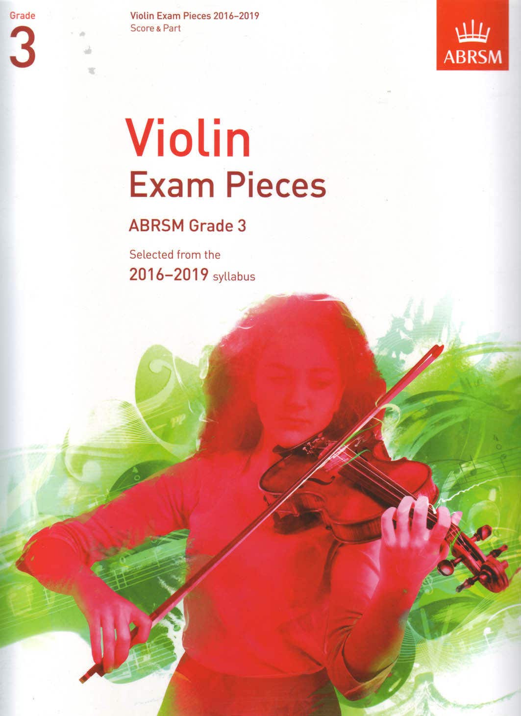 Abrsm Violin Grade 3 2016-19 Score/Part