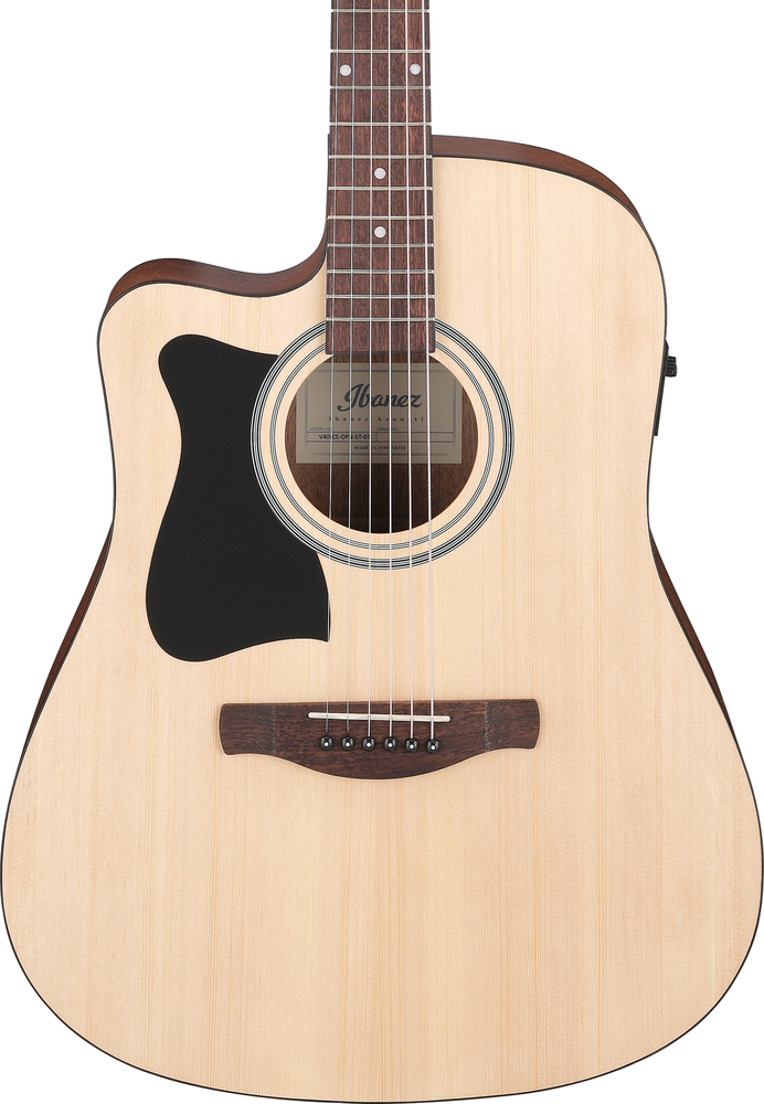 Ibanez V40LCE Acoustic Electric Guitar - Left Handed - Open Pore Natural
