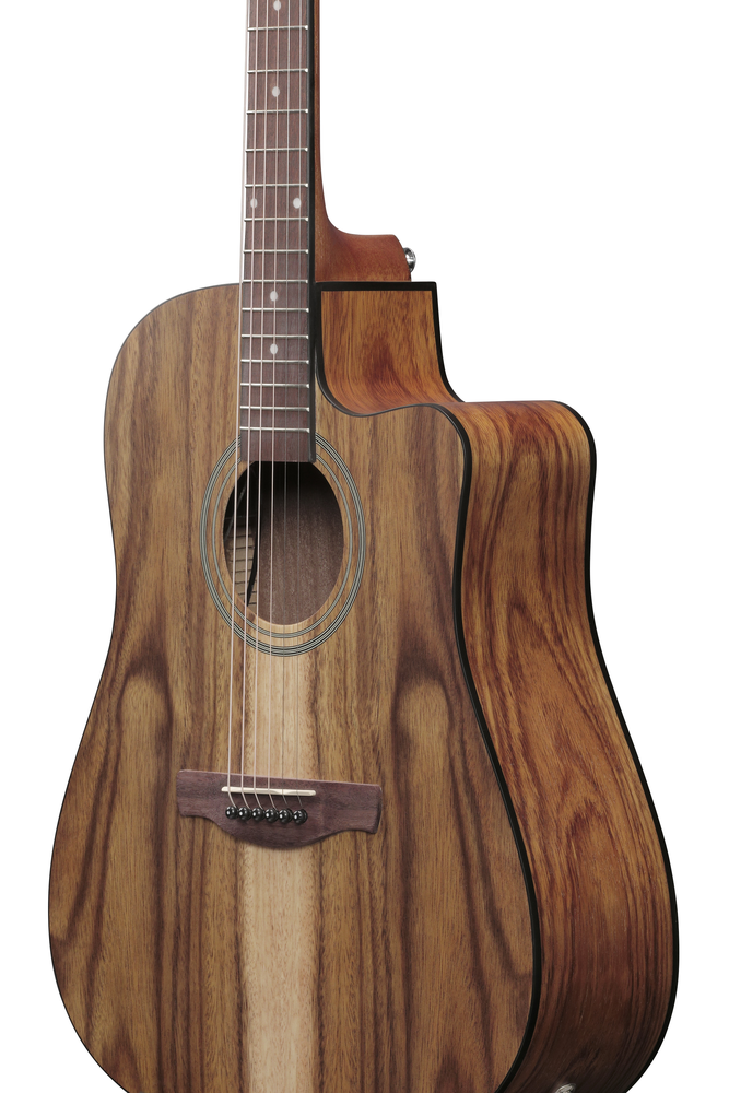 Ibanez V40WSCE Acoustic Guitar -  Open Pore Brown