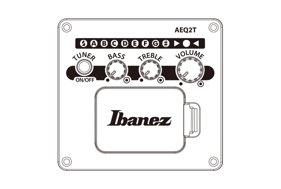 Ibanez VC44CE Acoustic Guitar - Weathered Black Open Pore