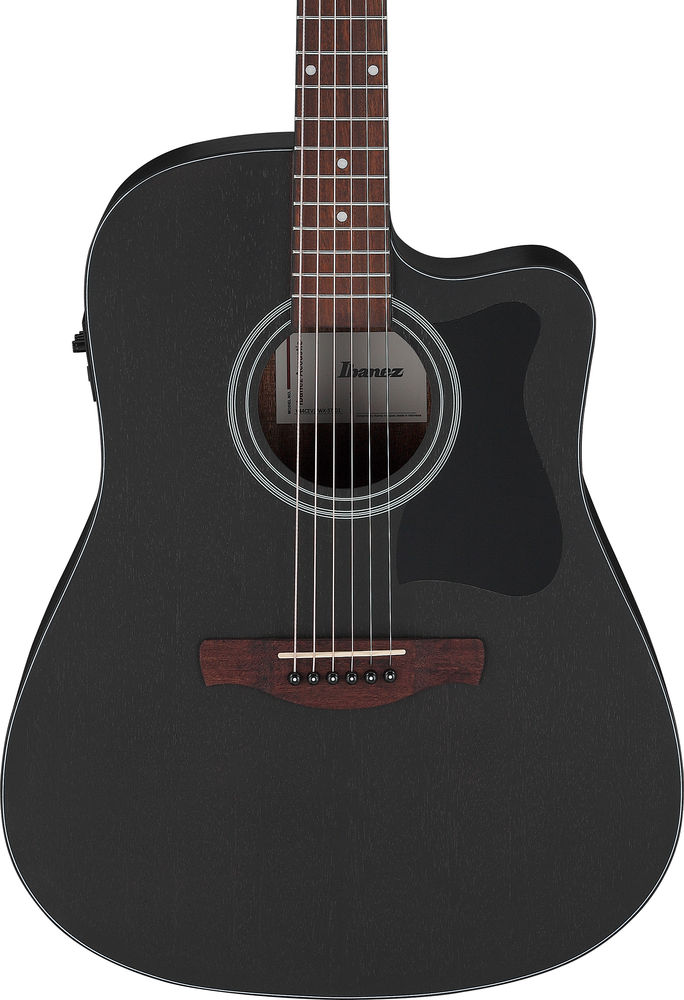 Ibanez VC44CE Acoustic Guitar - Weathered Black Open Pore