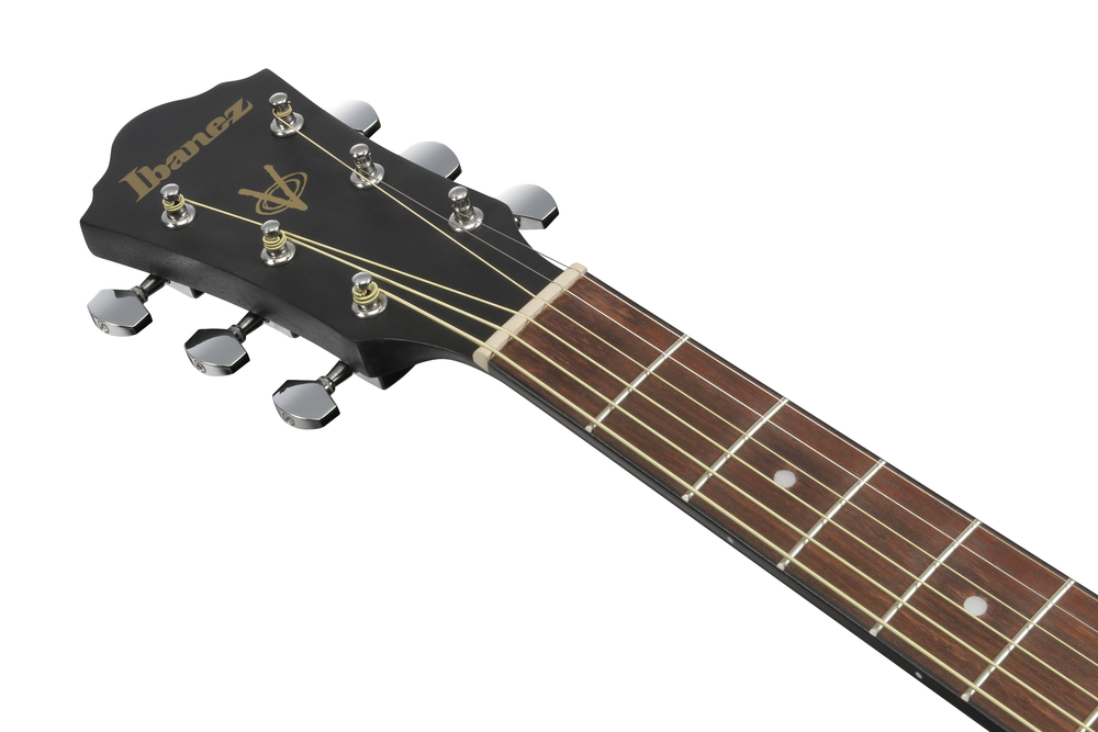Ibanez V54NJP Acoustic Guitar w/ Bag - Weathered Black Open Pore