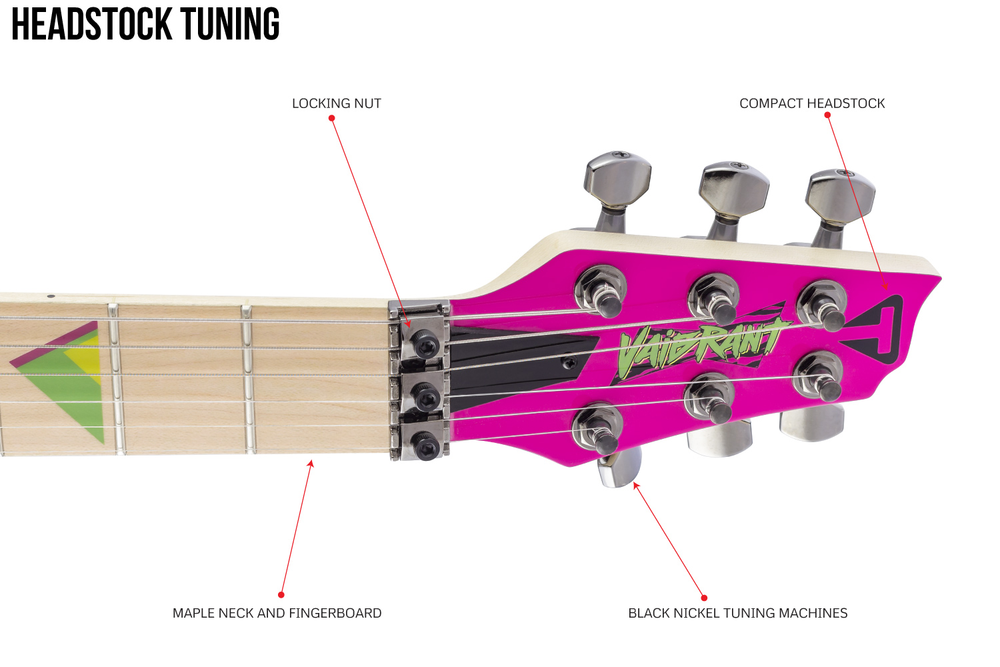 Traveler Guitar Vaibrant 88 Deluxe - Hot Pink