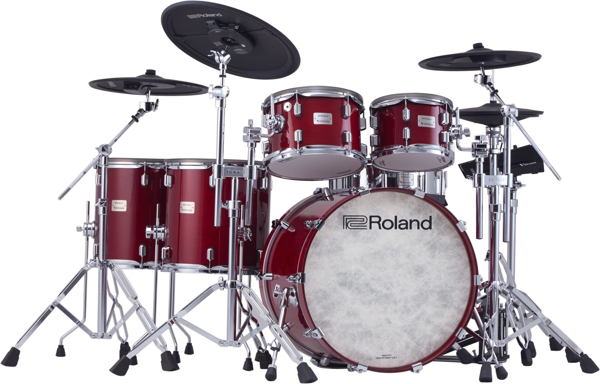 Roland VAD716GCS VAD Electronic Drum Kit - Gloss Cherry