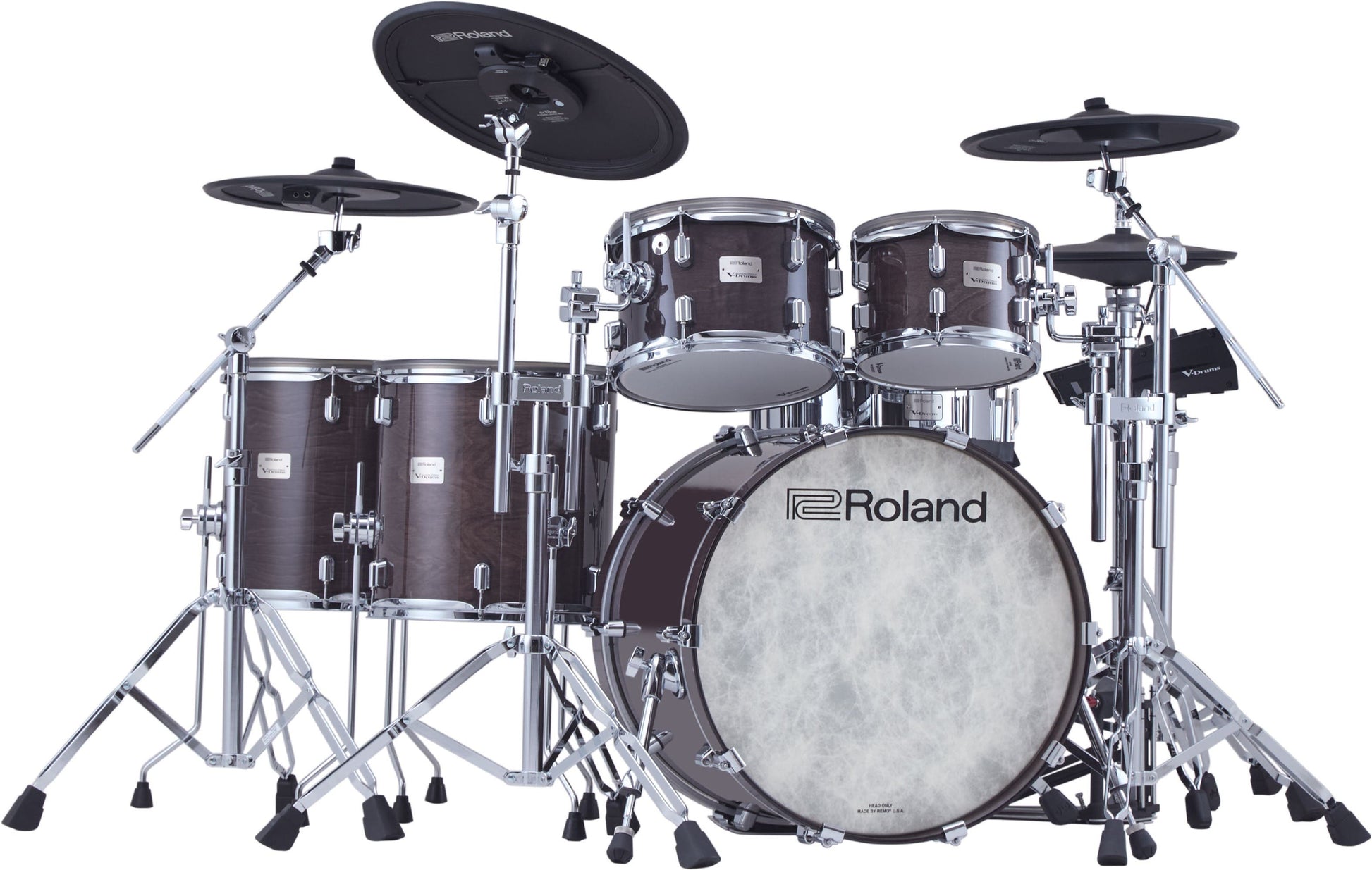 Roland VAD716GES VAD Electronic Drum Kit - Gloss Ebony