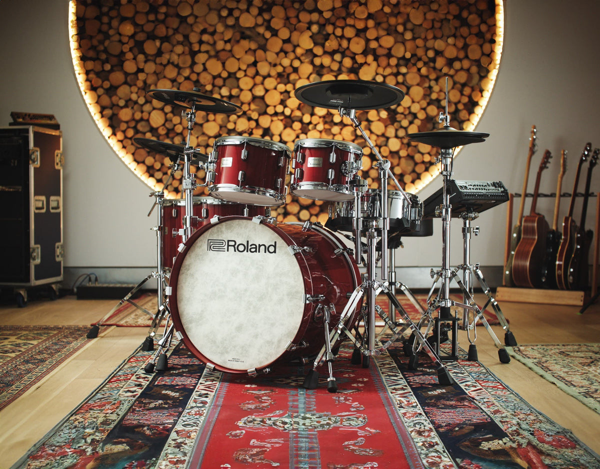 Roland VAD716GCS VAD Electronic Drum Kit - Gloss Cherry