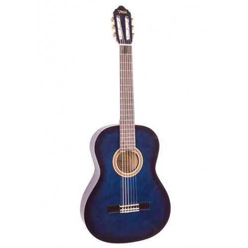 Valencia VC103 3/4 size Classical Guitar - Blue Sunburst