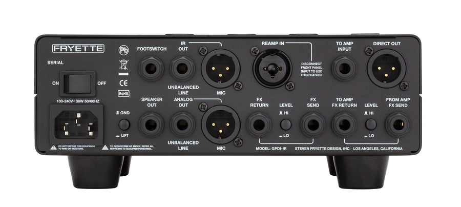 Fryette Valvulator GPDI/IR Direct Recording Amplifier
