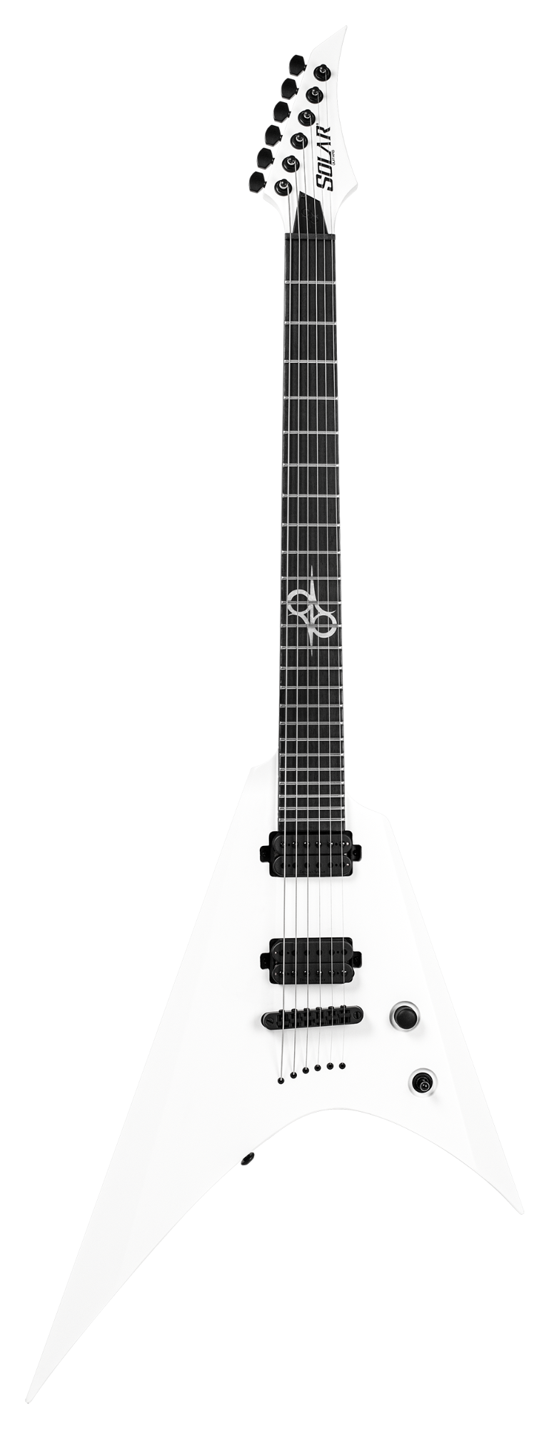 Solar VAR2.6W Electric Guitar - White Matte