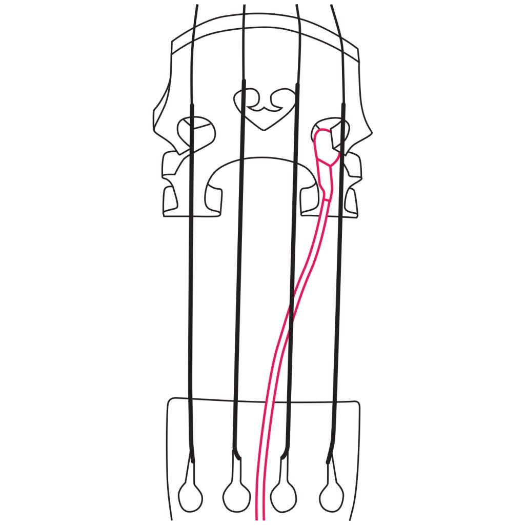 KNA Pickups VC-1 Cello Piezo Pickup