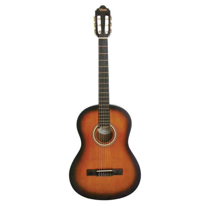 Valencia Series 200 Full Size Nylon String Guitar - Classic Sunburst