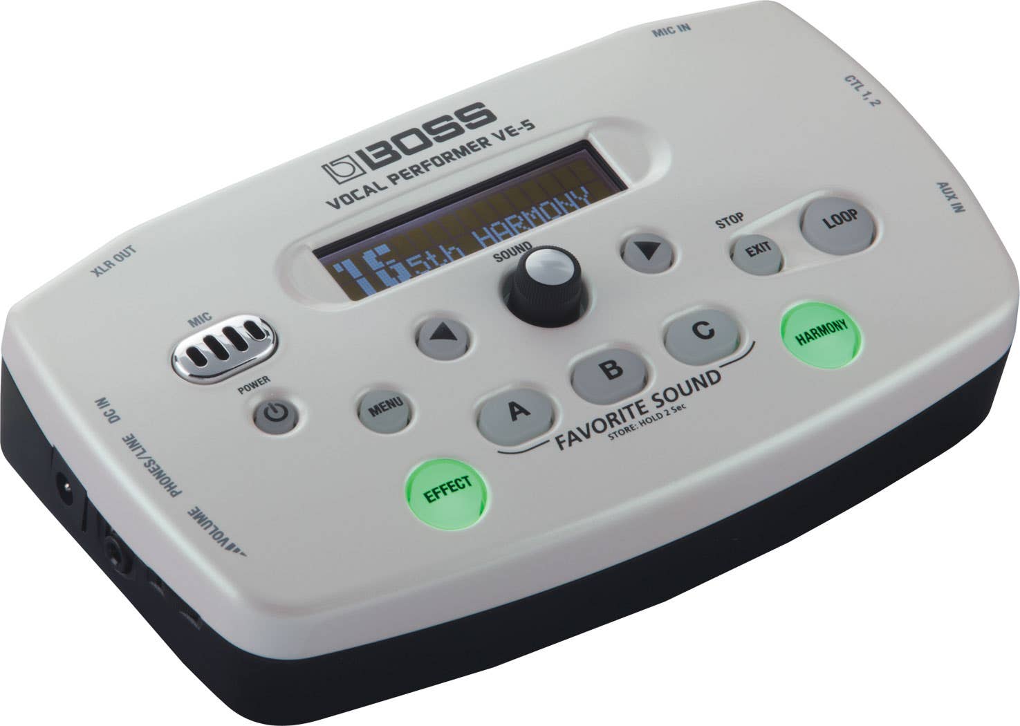 Boss VE-5 Vocal Performer - White (VE5WH)