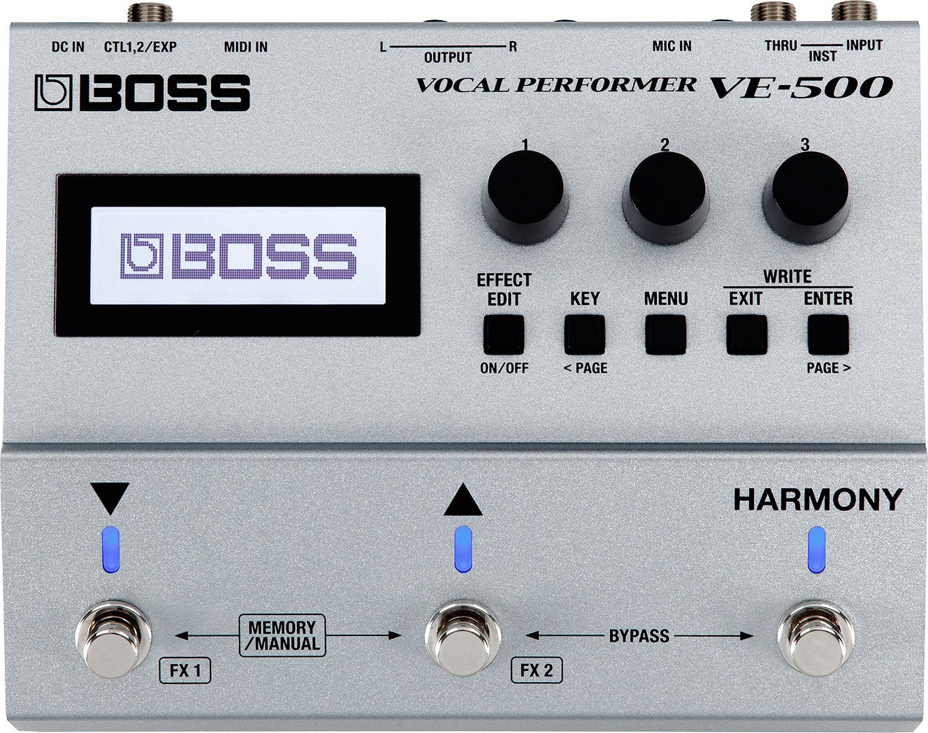 Boss VE-500 Vocal Performer Pedal (VE500)
