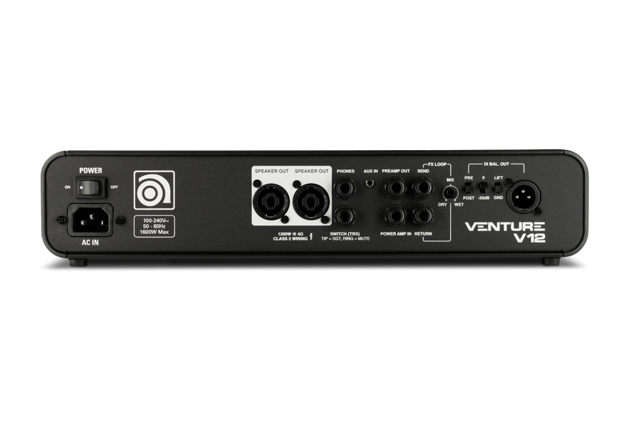 Ampeg VENTURE V12 Bass Amp Head