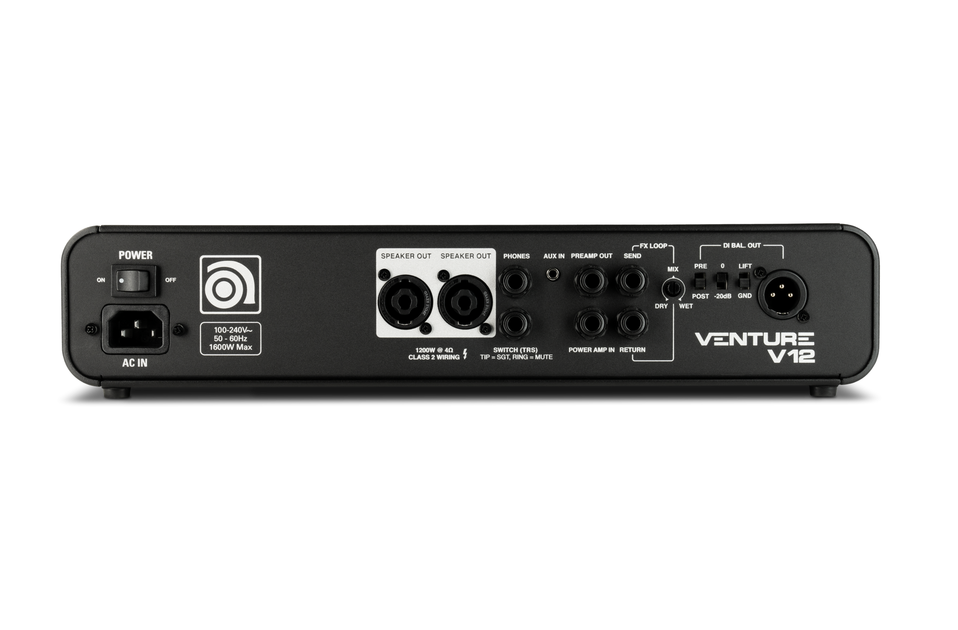 Ampeg VENTURE V12 Bass Amp Head