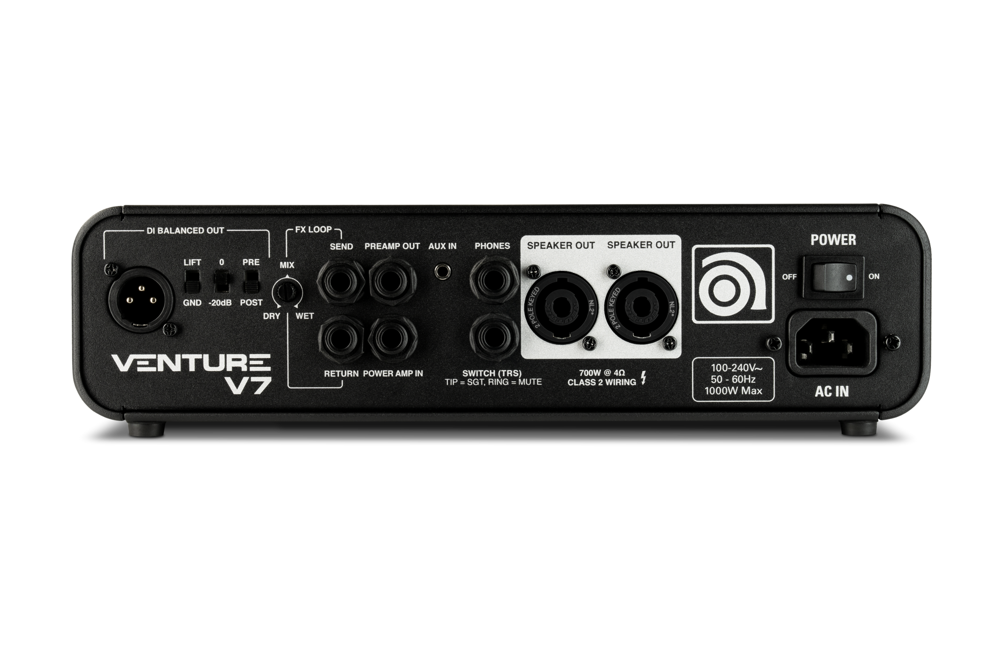 Ampeg VENTURE V7 Bass Amp Head