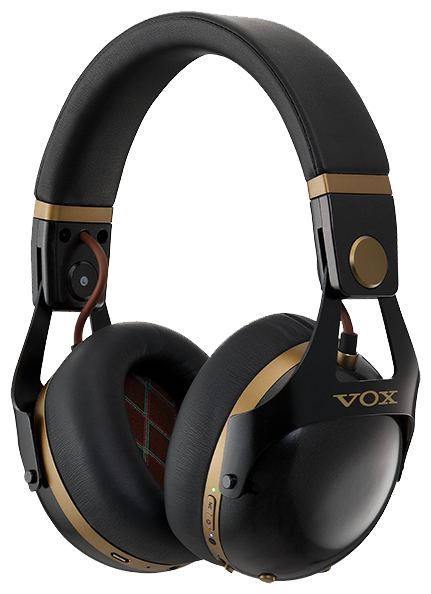 Vox VH-Q1 Smart Noise Cancelling Headphones for Guitar - Black
