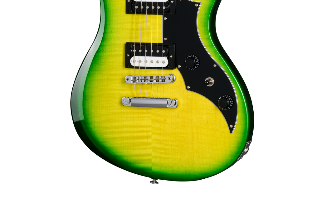 Gibson Victory Figured Top - Iguana Burst
