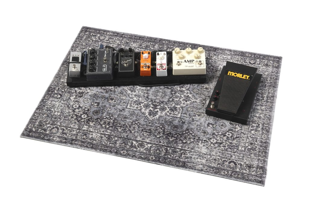 DRUMnBASE VPPA Pedal Amp GRY Gray Stage Mat - 80x60cm (290154)