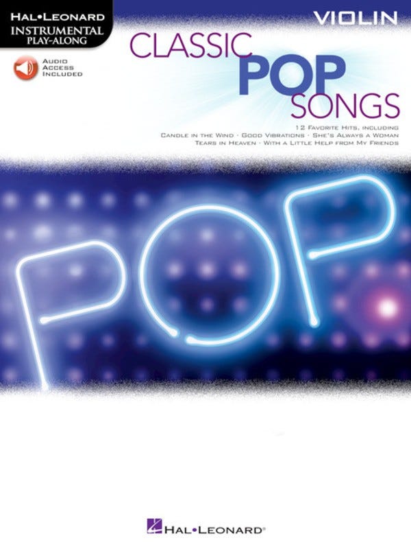 Classic Pop Songs For Violin Bk/Ola