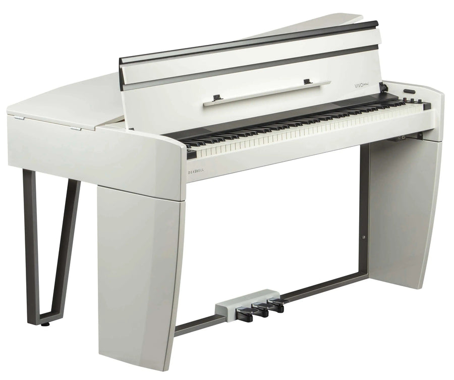 Dexibell VIVO H10MG Mini Grand Digital Piano - White Polished