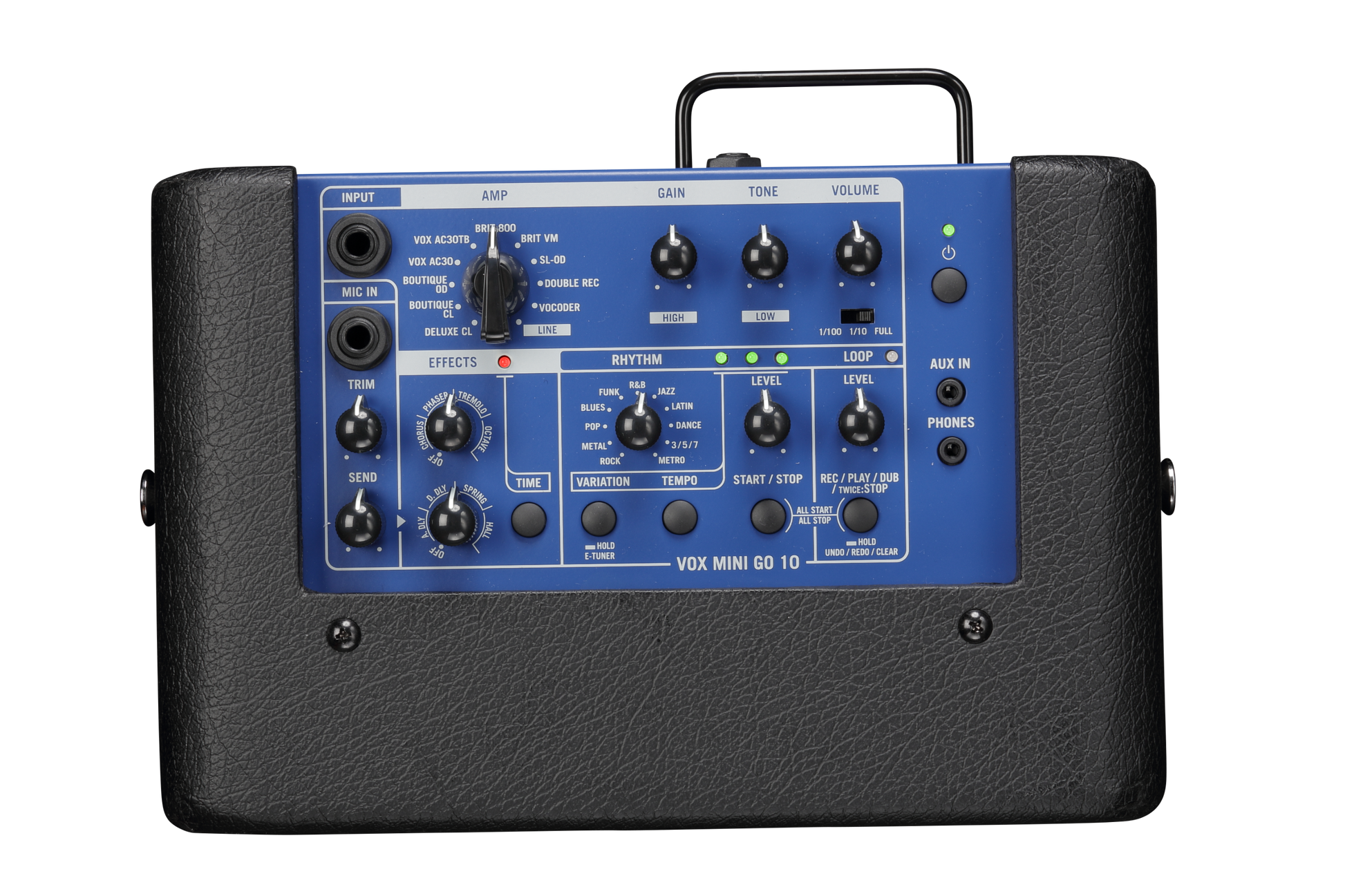 Vox MINI GO 10W Guitar Amp -  BLUE