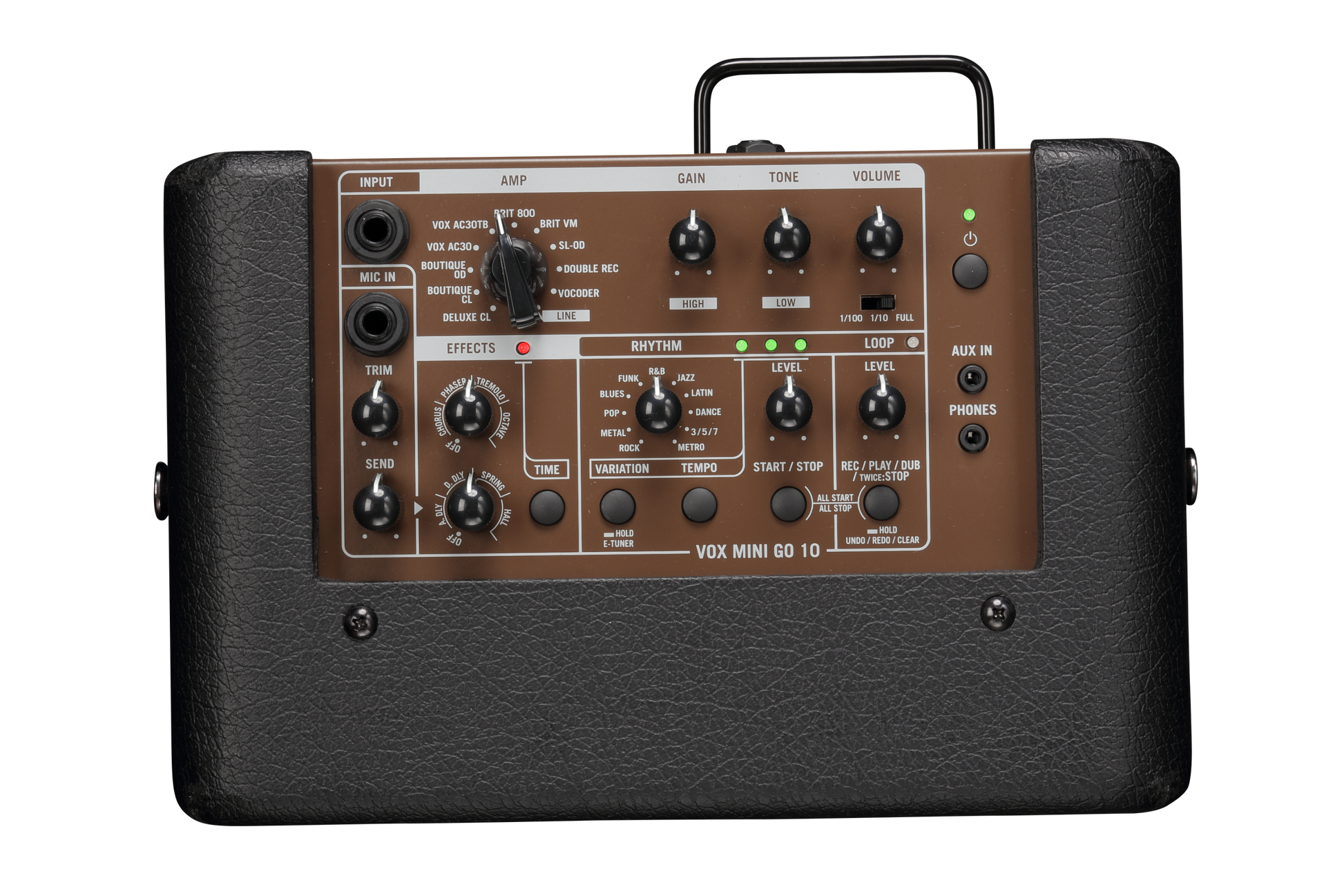 Vox MINI GO 10W Guitar Amp -  BROWN