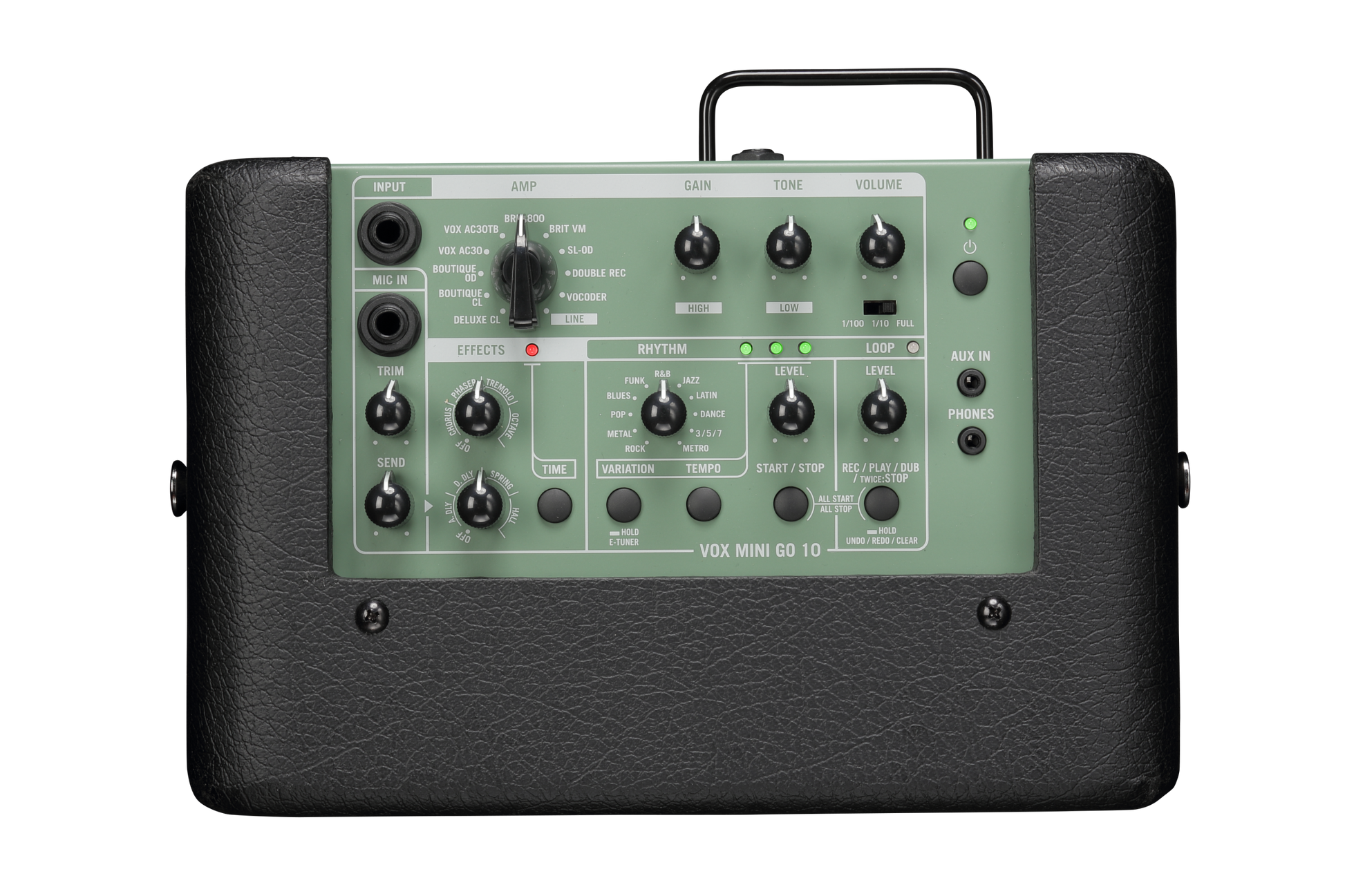 Vox MINI GO 10W Guitar Amp -  GREEN