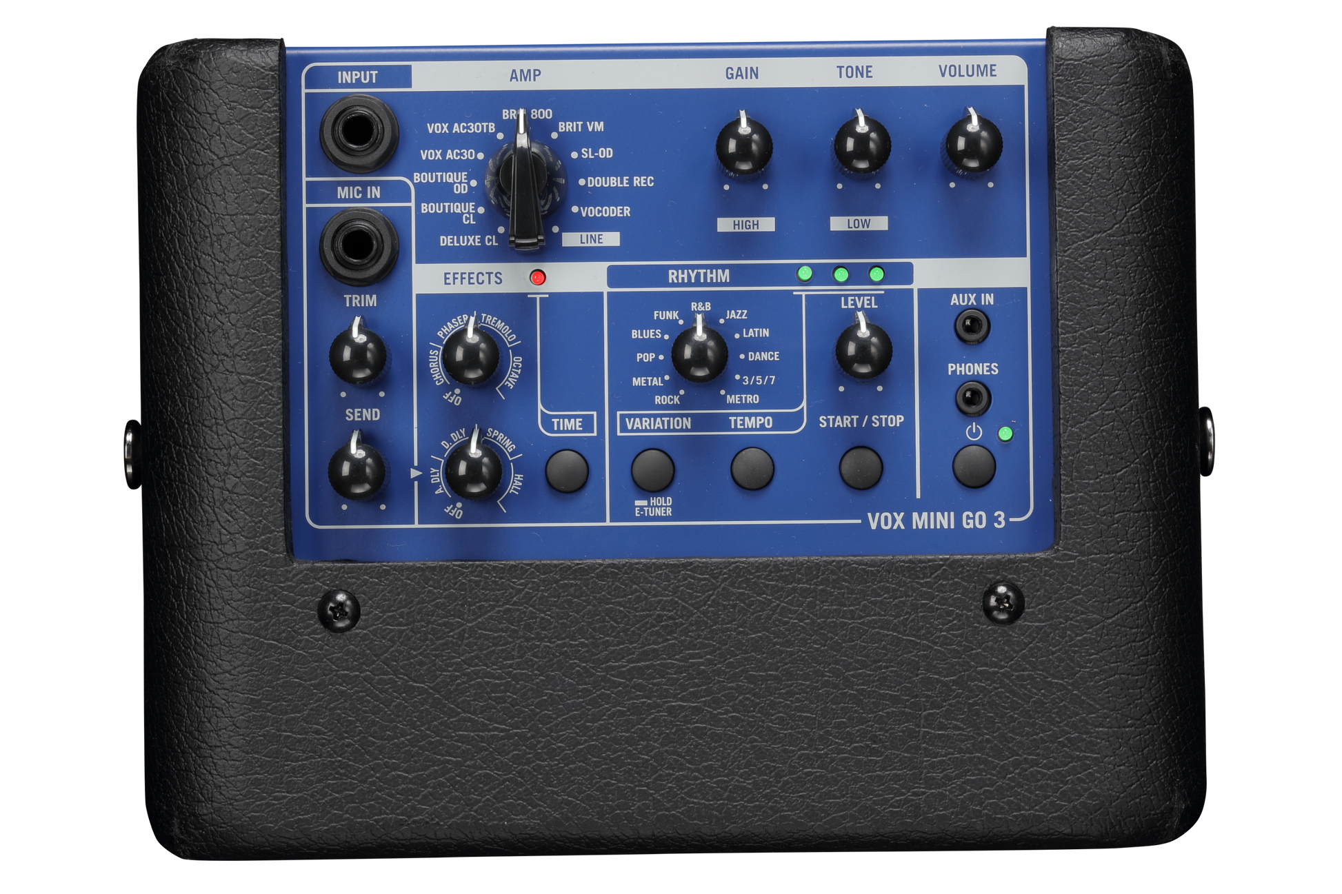 Vox MINI GO 3W Guitar Amp -  BLUE