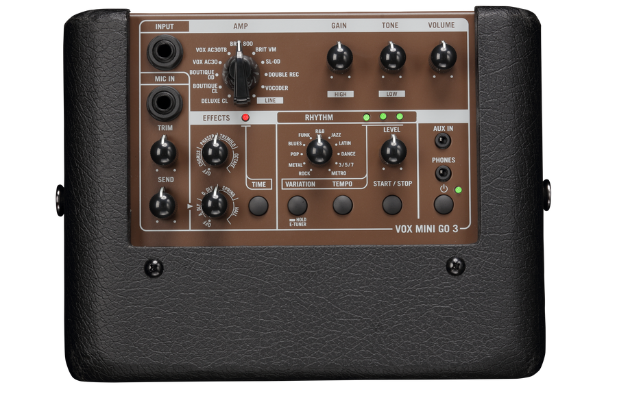 Vox MINI GO 3W Guitar Amp -  BROWN