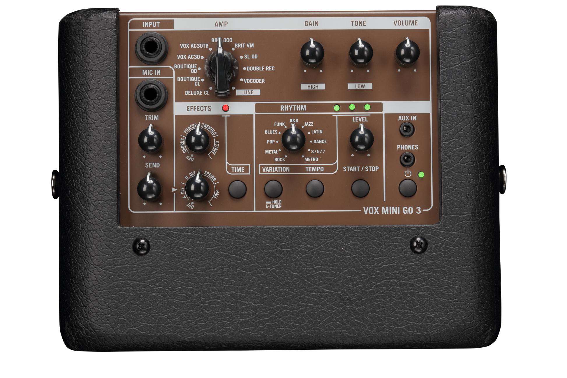 Vox MINI GO 3W Guitar Amp -  BROWN