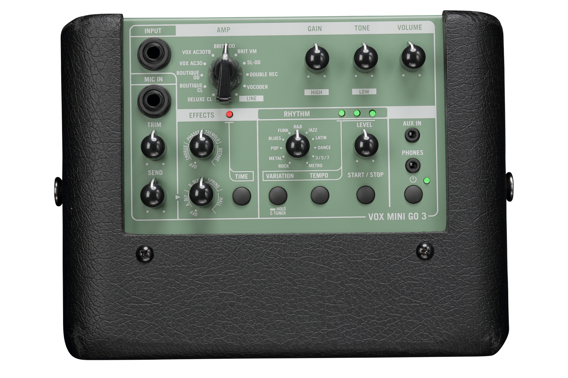 Vox MINI GO 3W Guitar Amp -  GREEN