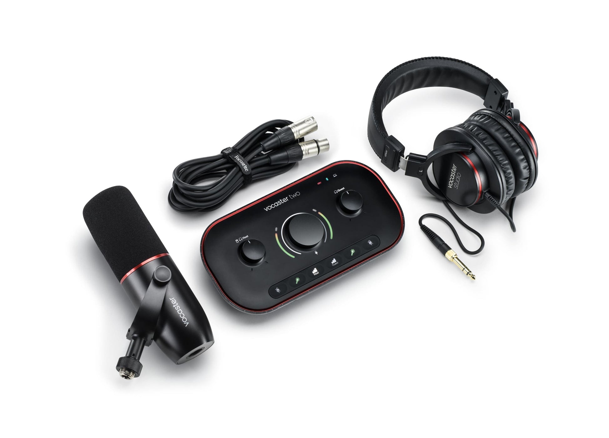 Focusrite Vocaster Two Studio Ultimate Podcasting Kit