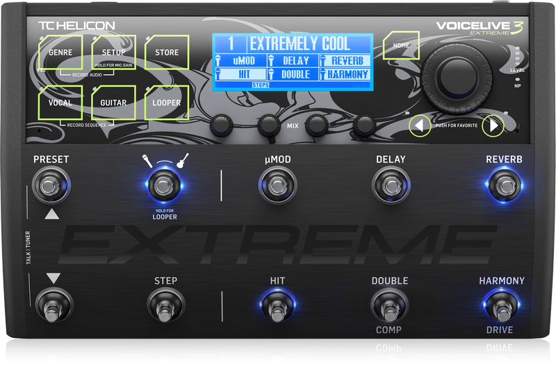 TC Helicon VoiceLive 3 Extreme Multi FX Vocal Processor
