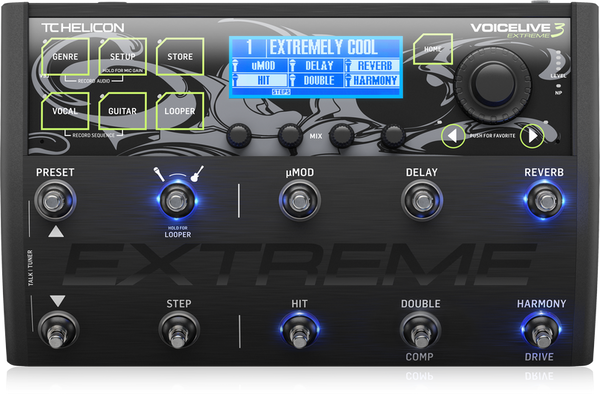 TC Helicon VoiceLive 3 EXTREME Multi FX Vocal Processor | Better Music