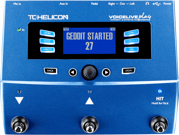 TC Helicon VoiceLive PLAY Vocal Effects/Harmony Processor | Better