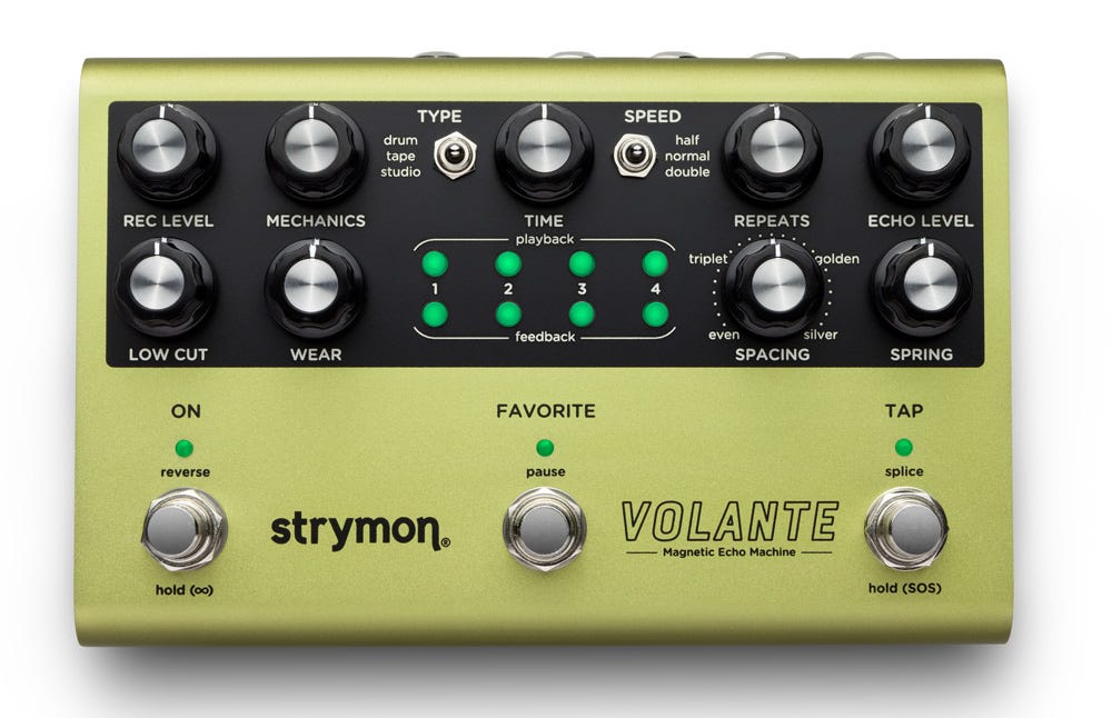 Strymon Volante Magnetic Echo Machine Delay Pedal