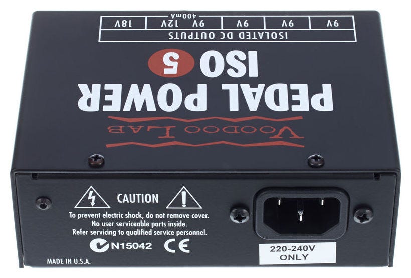 Voodoo Lab Pedal Power Iso5 Power Supply