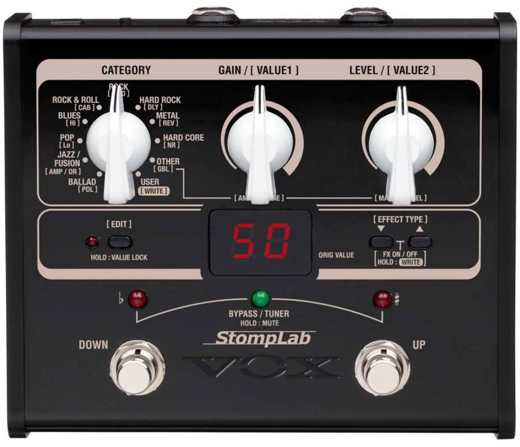 Vox StompLab GI Guitar Multi Effects Pedal