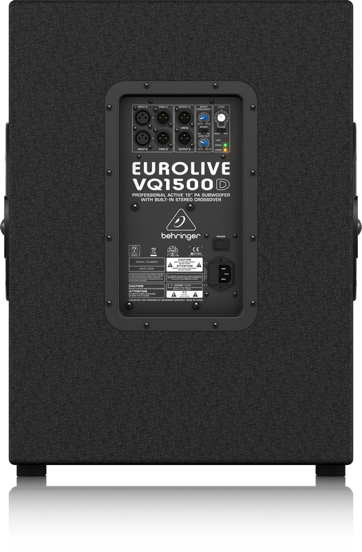 Behringer Eurolive VQ1500D Active 15" Subwoofer