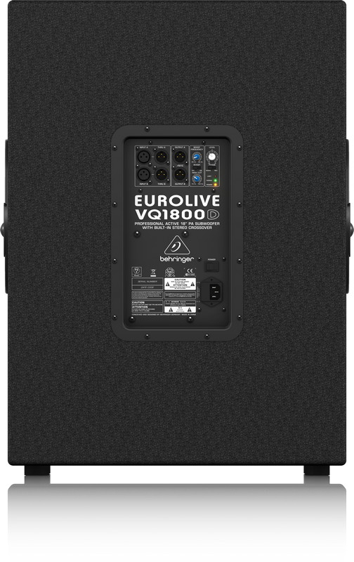 Behringer Eurolive VQ1800D Active 18" Subwoofer