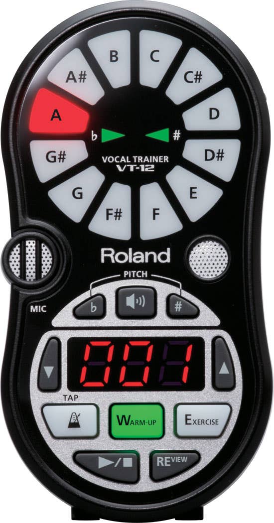 Roland VT12 Vocal Trainer - Black (VT-12)