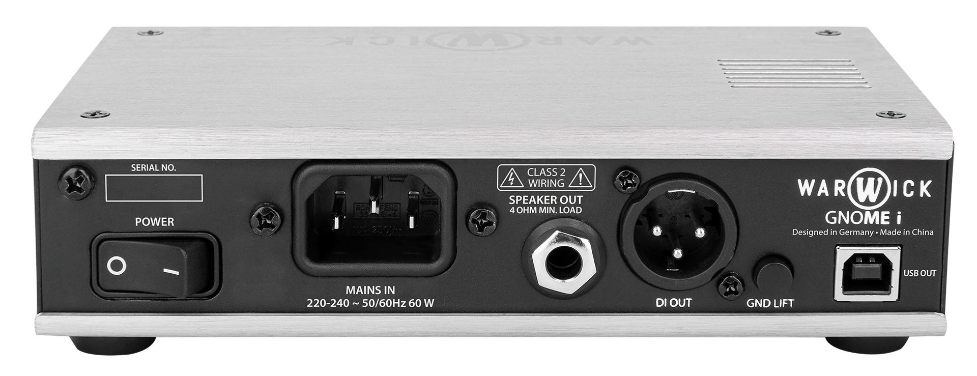 Warwick Gnome I 200w Mini Bass Amp Head w/USB