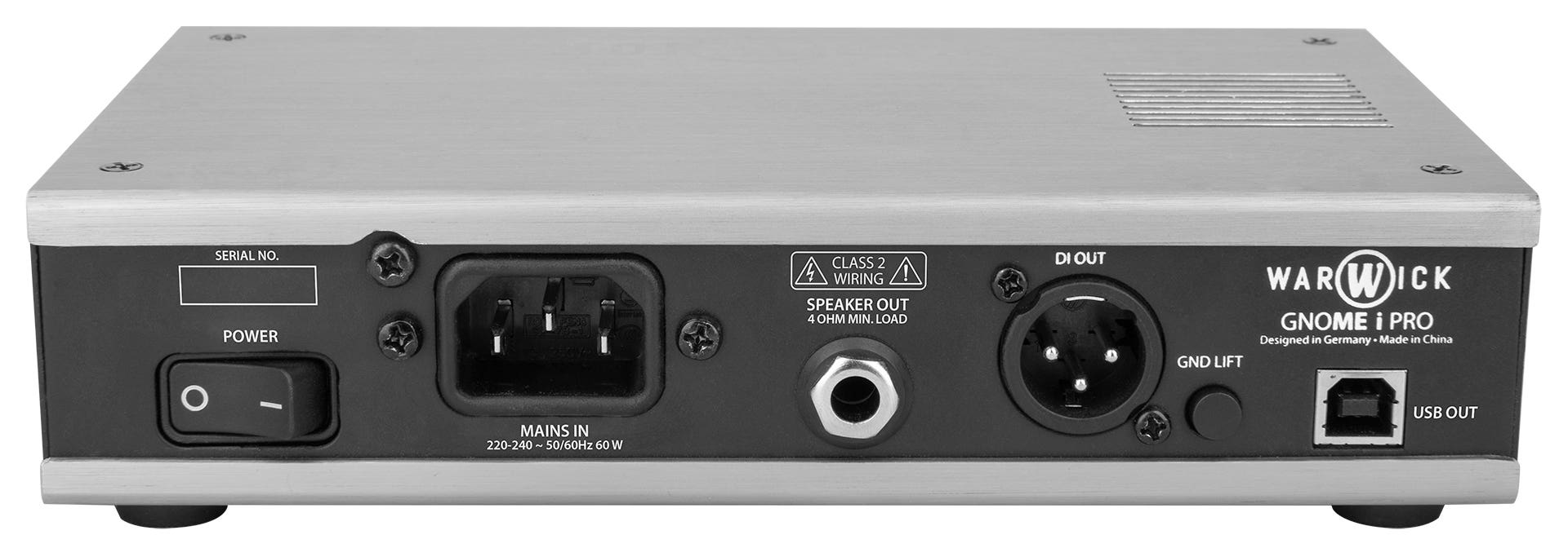 Warwick Gnome I PRO 280w Mini Bass Amp Head w/USB
