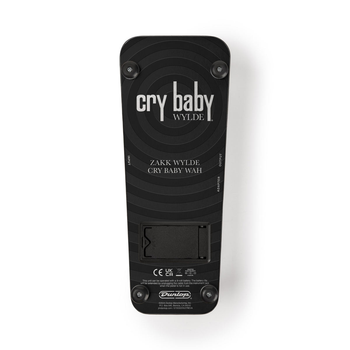 Jim Dunlop WA45 Wylde Audio Crybaby Wah Pedal