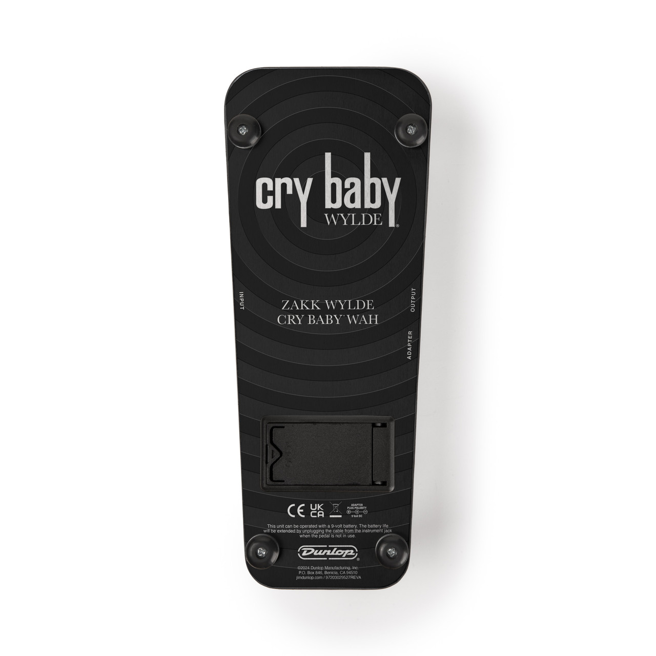 Jim Dunlop WA45 Wylde Audio Crybaby Wah Pedal